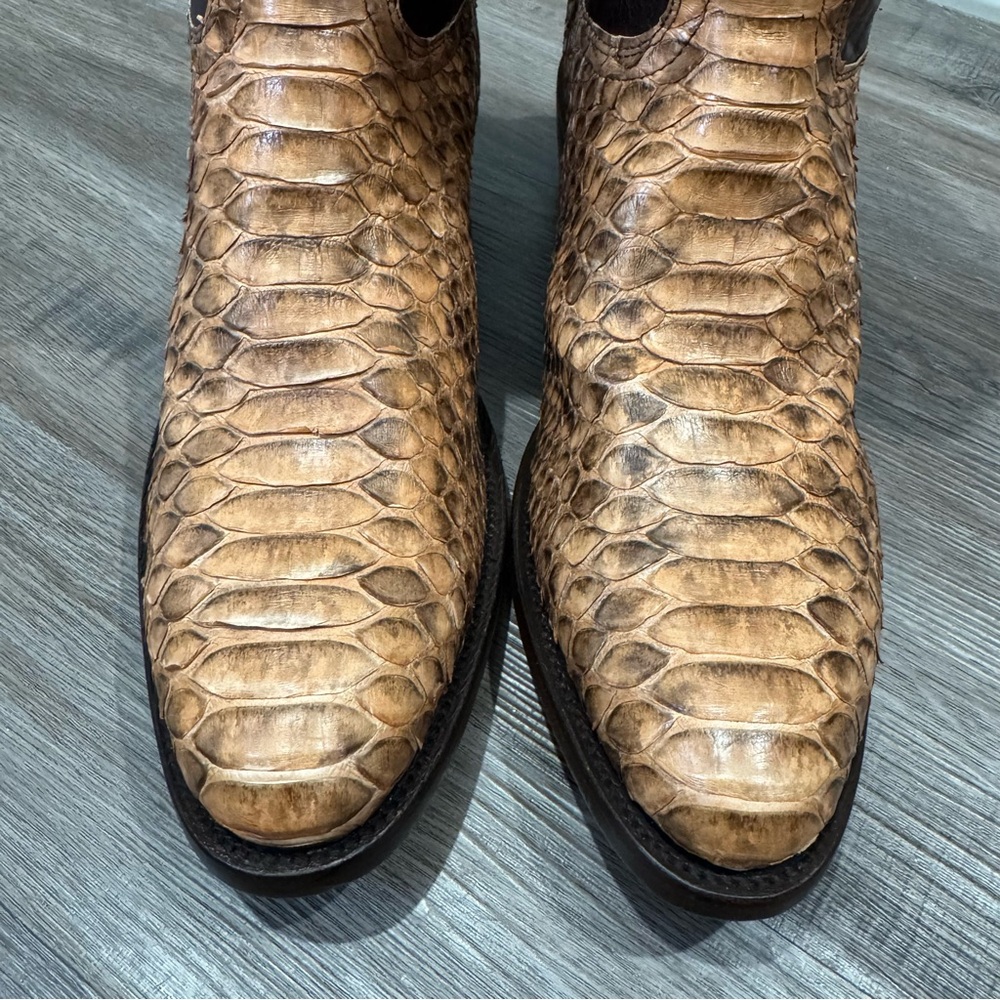 Cody James Exotic Python Round Toe Western Cowboy… - image 4